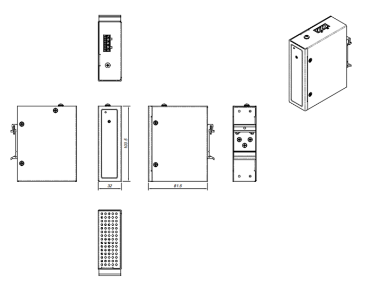 evb200 dimensions