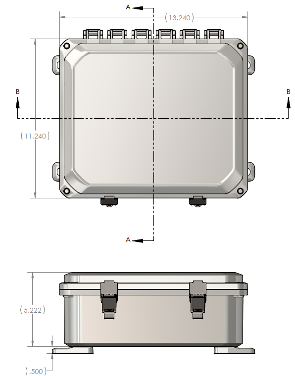 EasyPoE Lite Dimensions