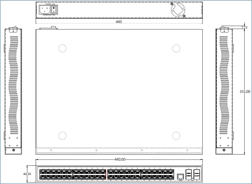 EX26484V2 Dimensions