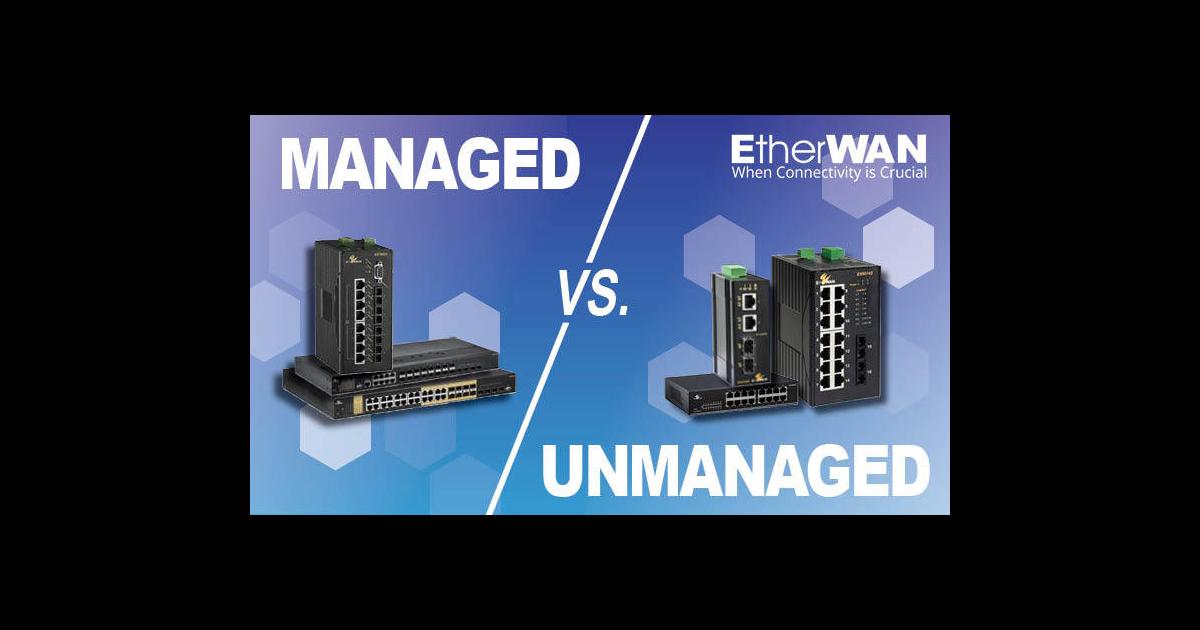 Managed vs. Unmanaged Switches EtherWAN Articles